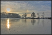 HDR aus 3 Aufnahmen vom 25.12.2007; Das Bild entstand am Hollenbacher See