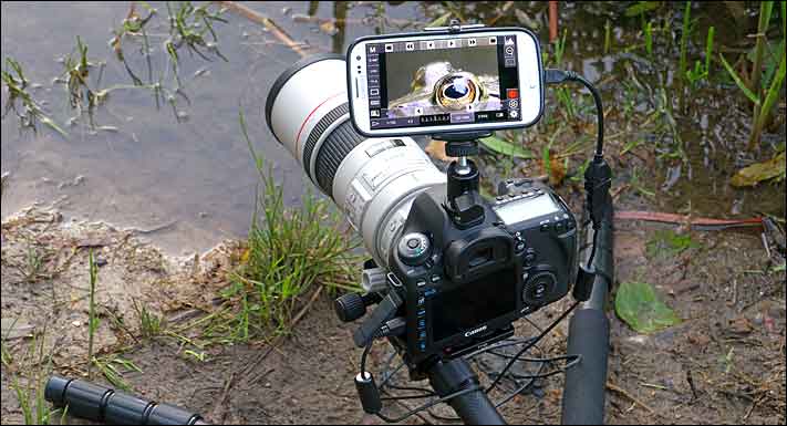 Canon 5D Mark III mit Samsung Galaxy S3