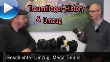 Traumflieger History & Umzug