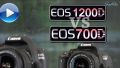 Video: Canon EOS 1200D vs 700D