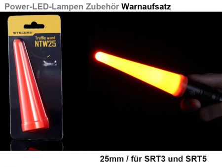 Nitecore Warnaufsatz 25 mm NTW25