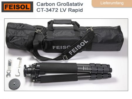 Feisol Elite Tripod CT-3472LV Rapid