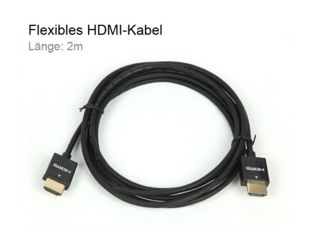 Flexibles HDMI-Kabel MK76, Lnge 2m