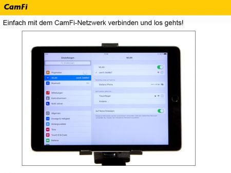 CamFi - Kabellose Steuerung fr Ihre DSLR (Abverkauf)