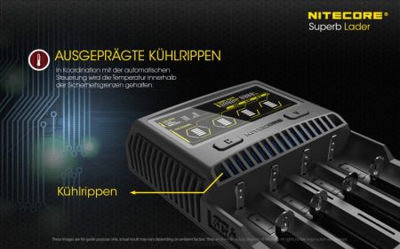 Nitecore SC4 fast charger
