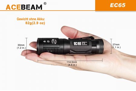 AUSVERKAUFT- AceBeam EC65 Nichia -AUSVERKAUFT