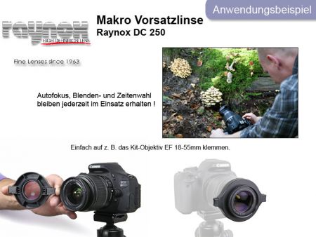 Conversion Lens Raynox DCR 250