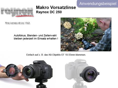 Makrolinse Raynox DCR 250