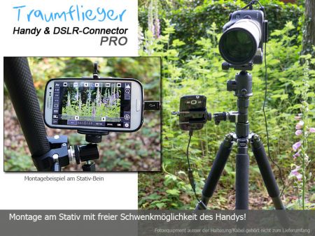 Traumflieger Handy and DSLR Connector PRO
