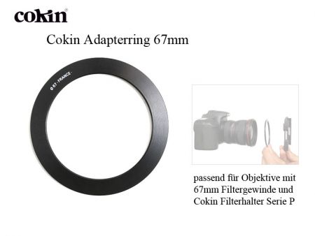 Cokin Adapter Ring P-Serie 67 mm