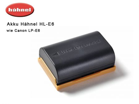 Qualittsakku von Hhnel wie der Canon LP-E6 (HL-E6)