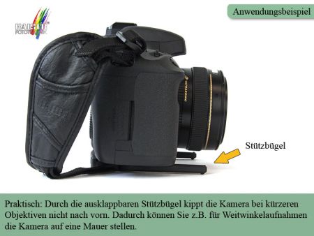 Kaiser Kamera-Handschlaufe Profi inkl. Bodenplatte