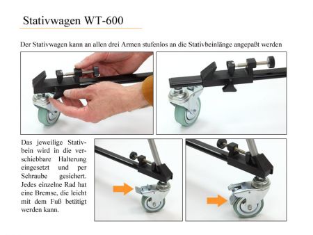 Tripod Dolly WT 600