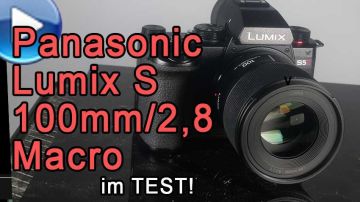 Das brandneue Panasonic Lumix S 100mm f2,8 Macro