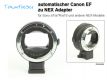 Automatischer Canon EF> Sony NEX E-Mount-Adapter (Sony A7)