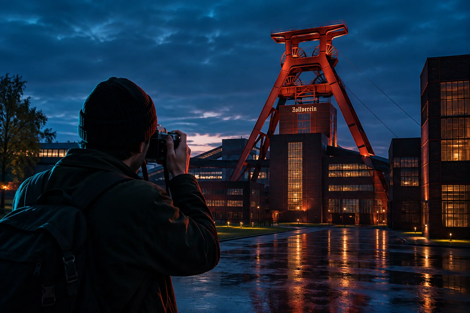 Fotos analog in Zeche Zollverein: Industriegeschichte im Blick der Amateure