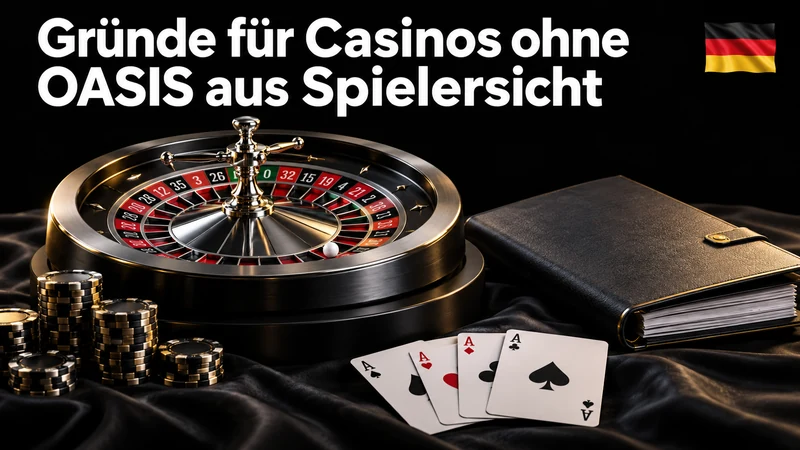 Gründe für Casinos ohne OASIS aus Spielersicht