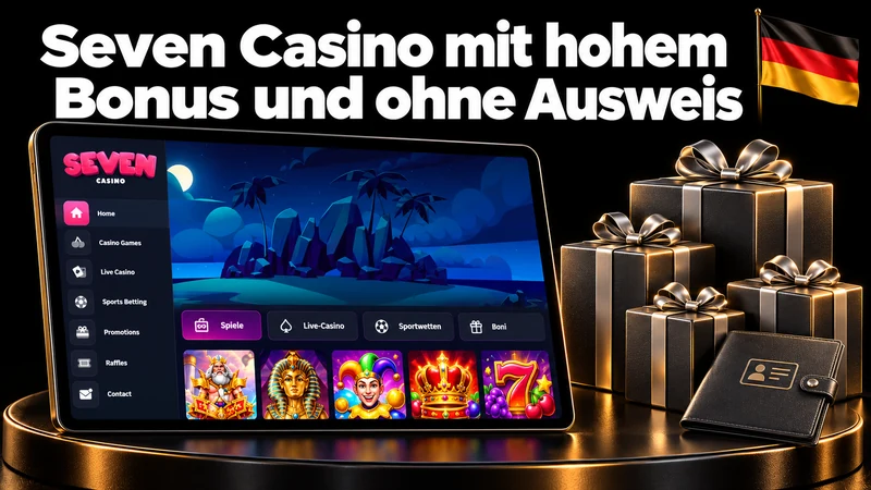 Seven Casino mit hohem Bonus und ohne Ausweis