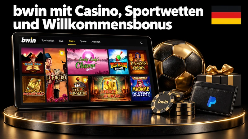 bwin mit Casino, Sportwetten und Willkommensbonus