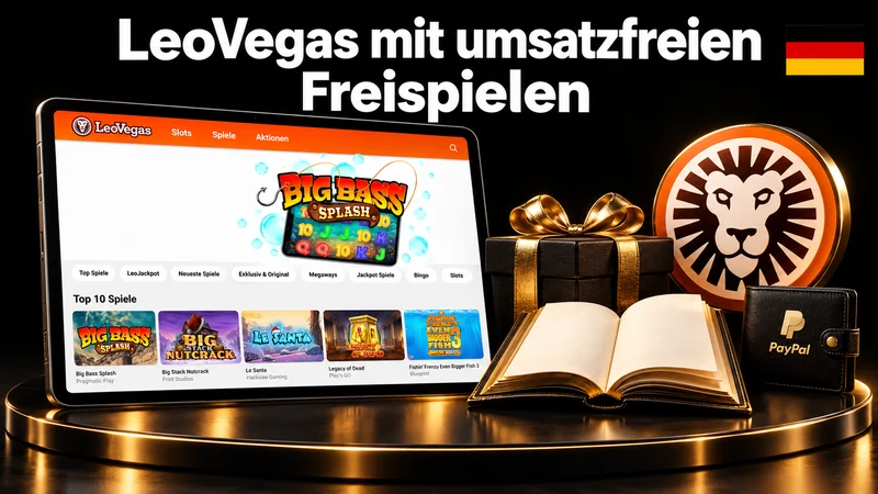 LeoVegas mit umsatzfreien Freispielen