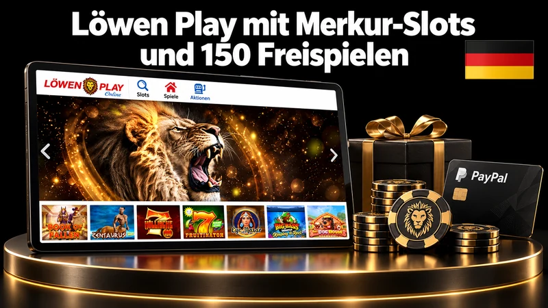 Löwen Play mit Merkur-Slots und 150 Freispielen