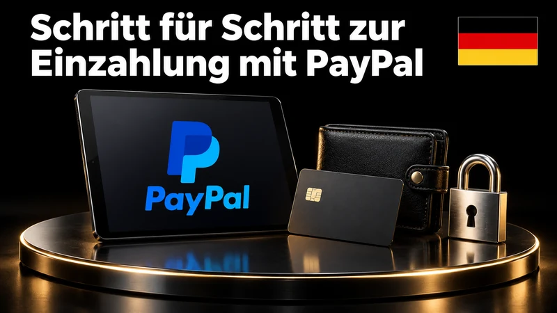 Schritt für Schritt zur Einzahlung mit PayPal