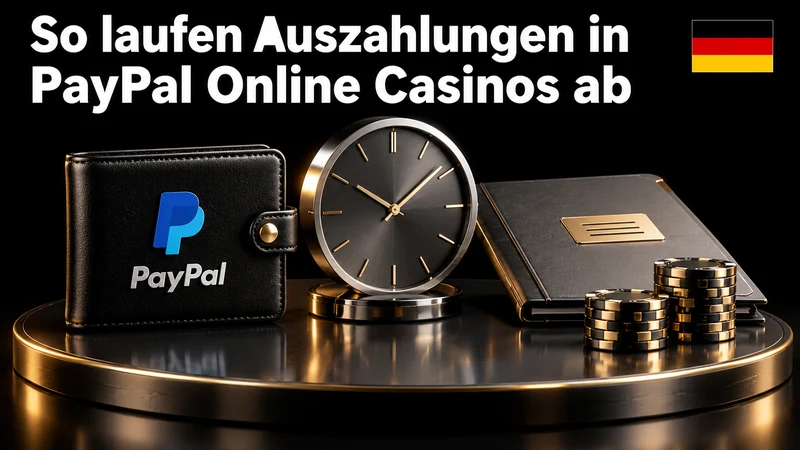 So laufen Auszahlungen in PayPal Online Casinos ab