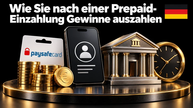 Wie Sie nach einer Prepaid-Einzahlung Gewinne auszahlen