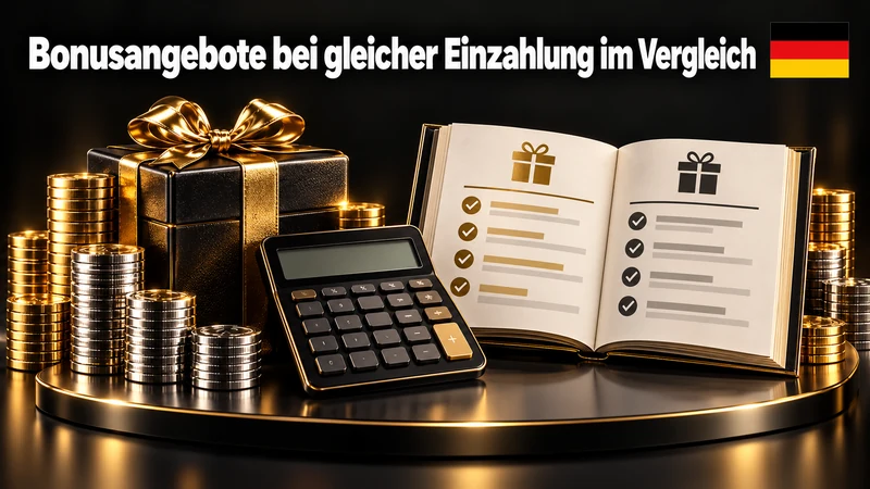 Bonusangebote bei gleicher Einzahlung im Vergleich