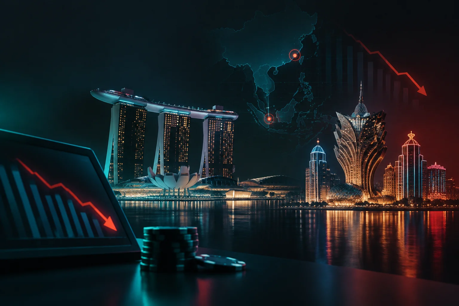 Las Vegas Sands: EBITDA-Rückgang belastet Singapur und Macau