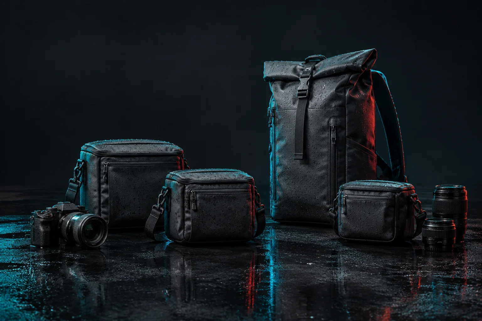 Rollei Fotoliner Ocean: Vier neue Taschengrößen für wetterfestes Equipment